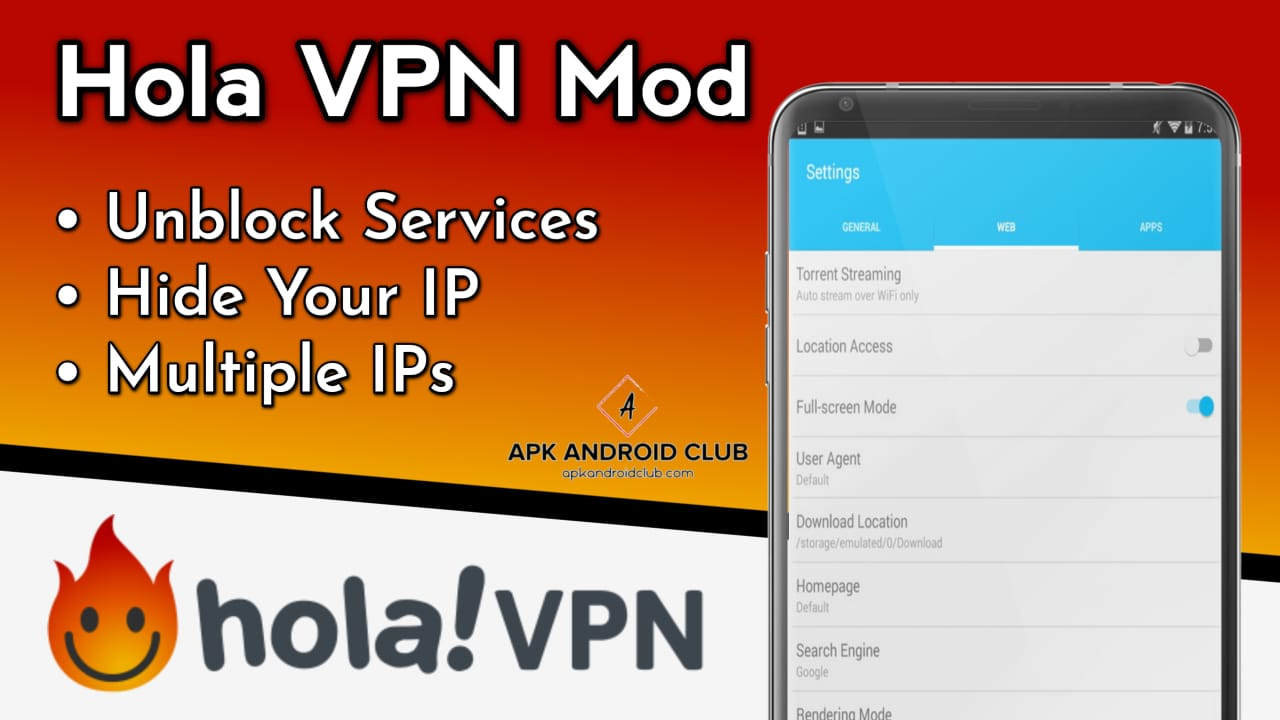 Hola VPN MOD